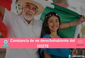 Constancia de no derechohabiente del ISSSTE