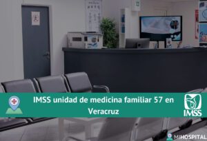 IMSS unidad de medicina familiar 57 en Veracruz